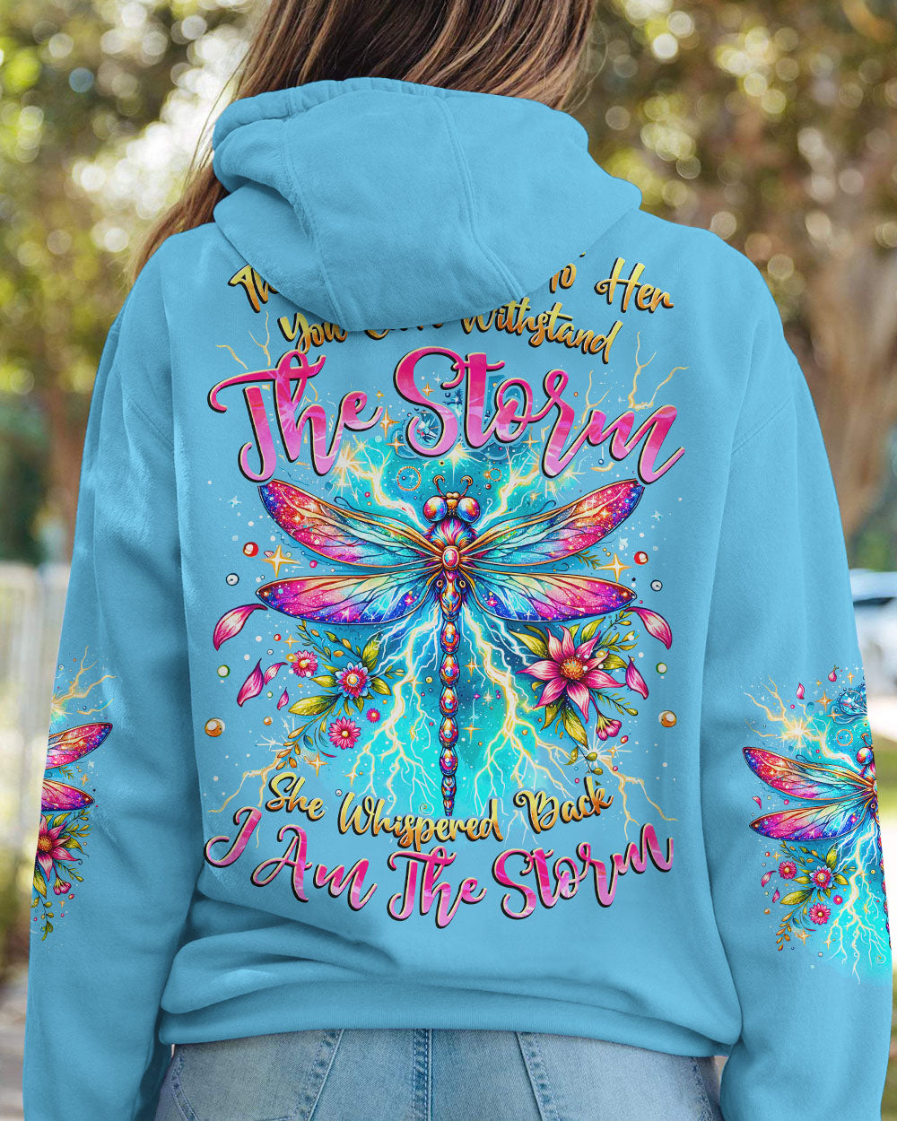 I AM THE STORM DRAGONFLY ALL OVER PRINT - TYTD1112231