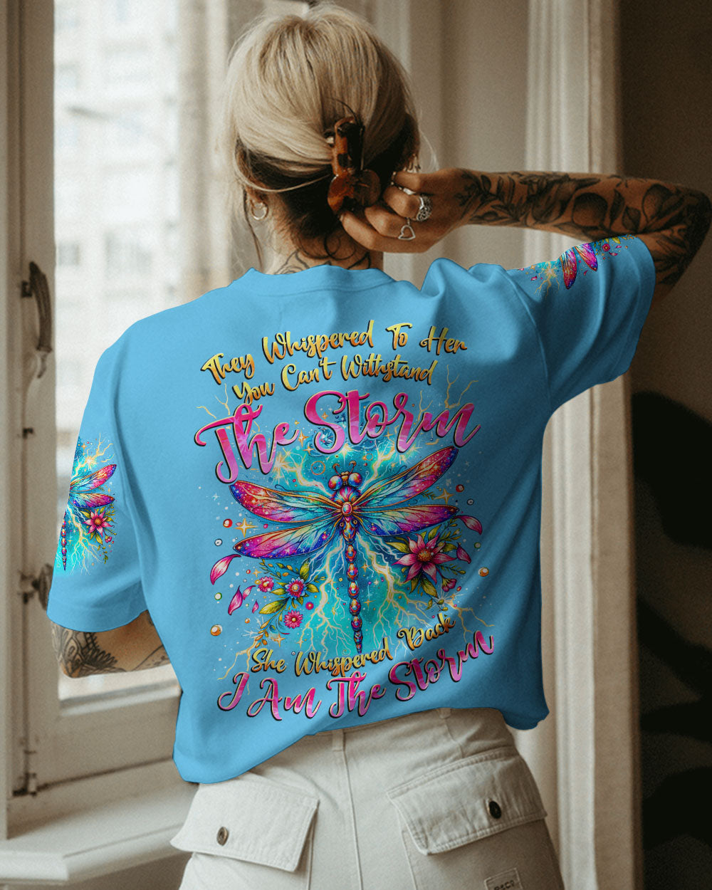 I AM THE STORM DRAGONFLY ALL OVER PRINT - TYTD1112231