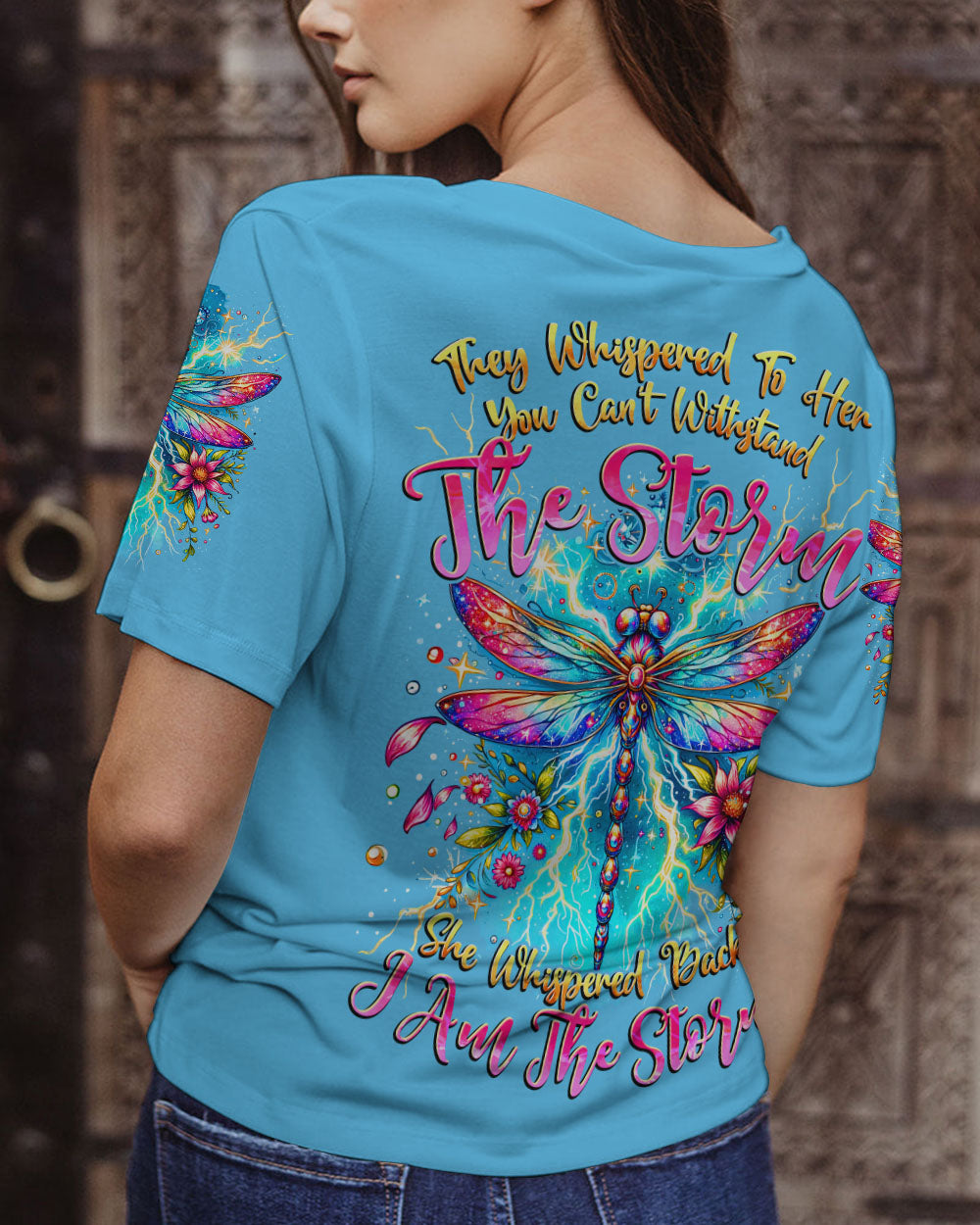 I AM THE STORM DRAGONFLY ALL OVER PRINT - TYTD1112231