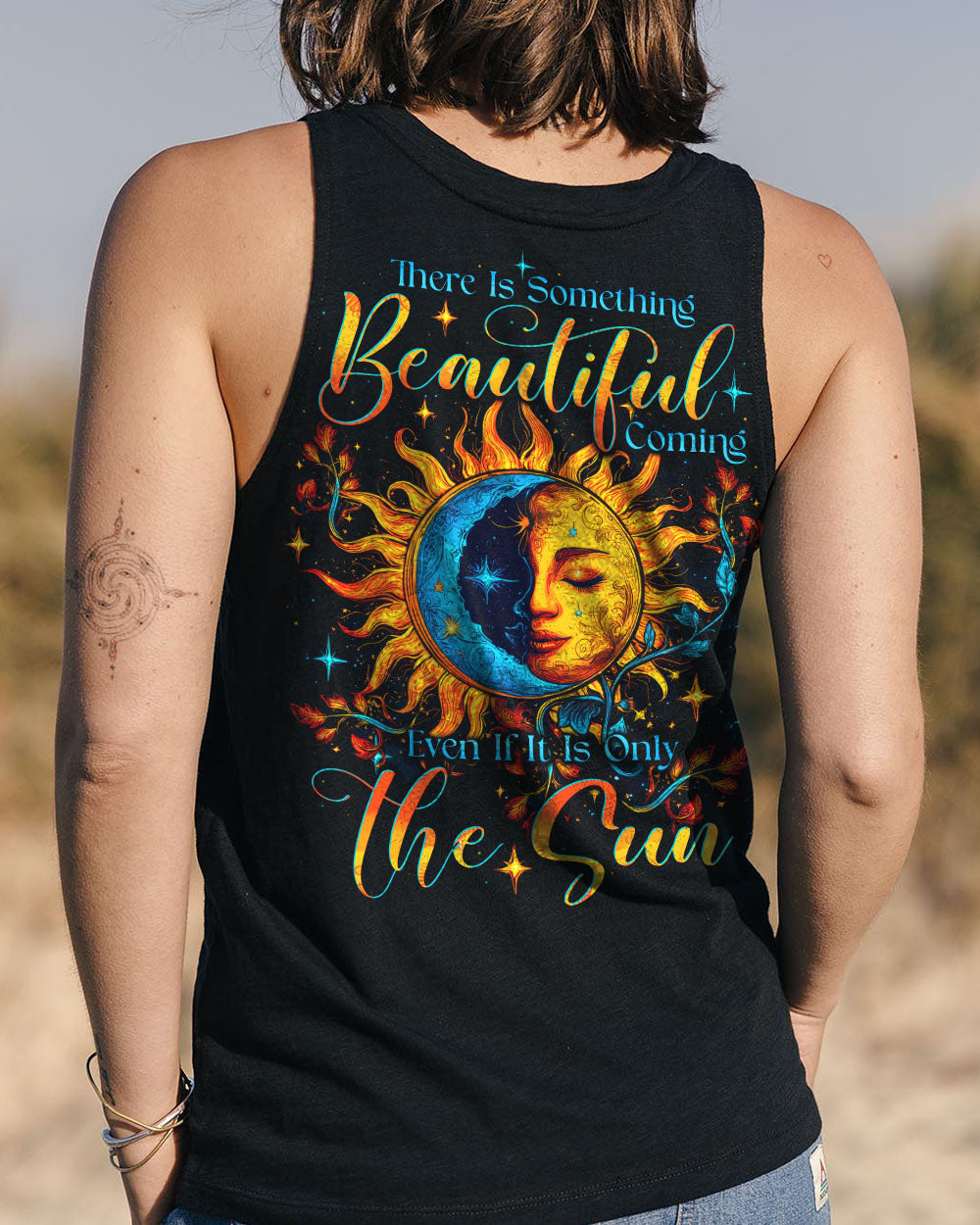 THERE IS SOMETHING BEAUTIFUL IS COMING ALL OVER PRINT - TYTD1112243
