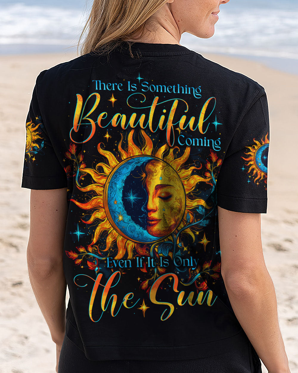 THERE IS SOMETHING BEAUTIFUL IS COMING ALL OVER PRINT - TYTD1112243