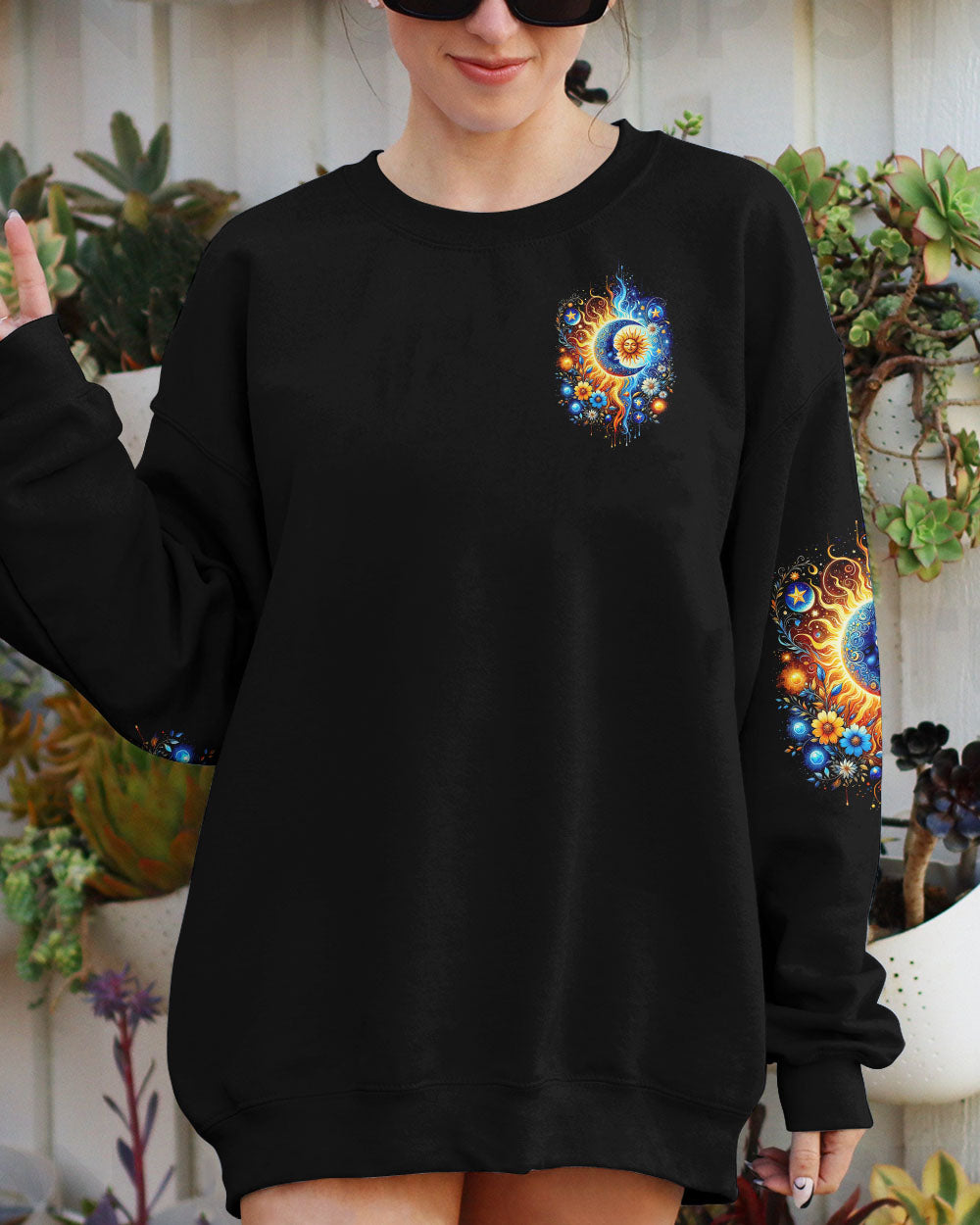 FEED YOUR SOUL SUN AND MOON ALL OVER PRINT - TYTD1201241