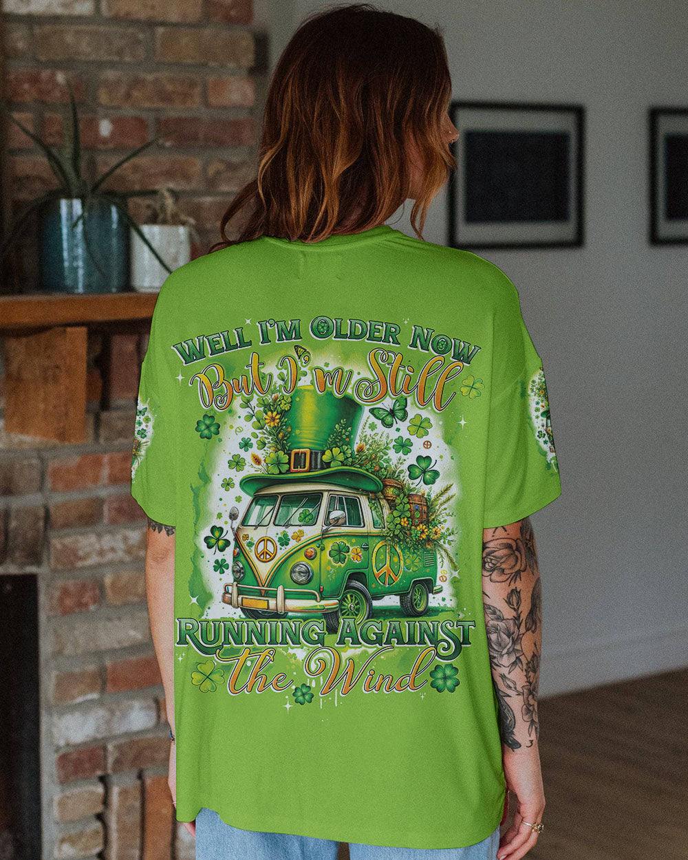 RUNNING AGAINST THE WIND PATRICK'S DAY ALL OVER PRINT - TYTD1201242