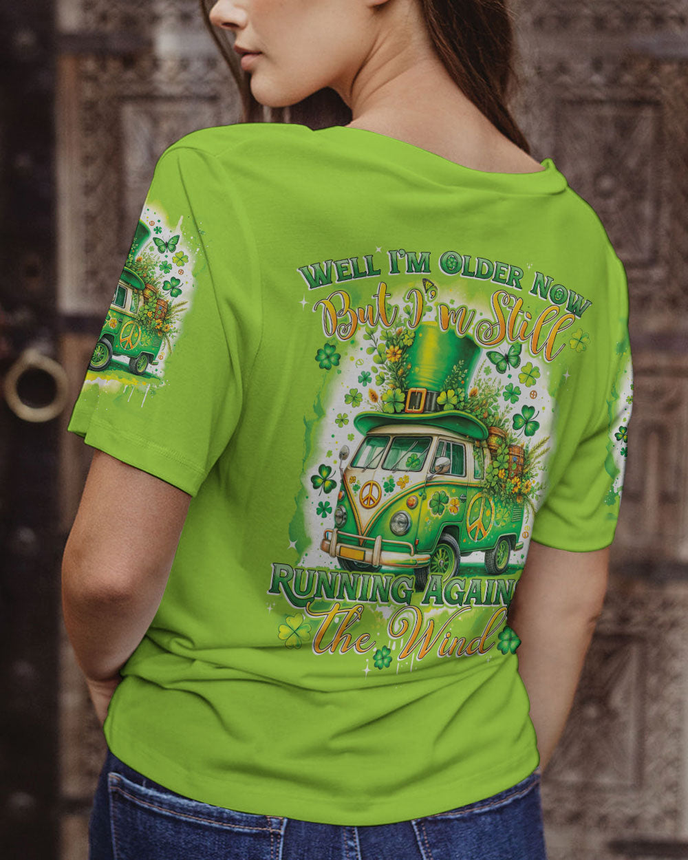 RUNNING AGAINST THE WIND PATRICK'S DAY ALL OVER PRINT - TYTD1201242