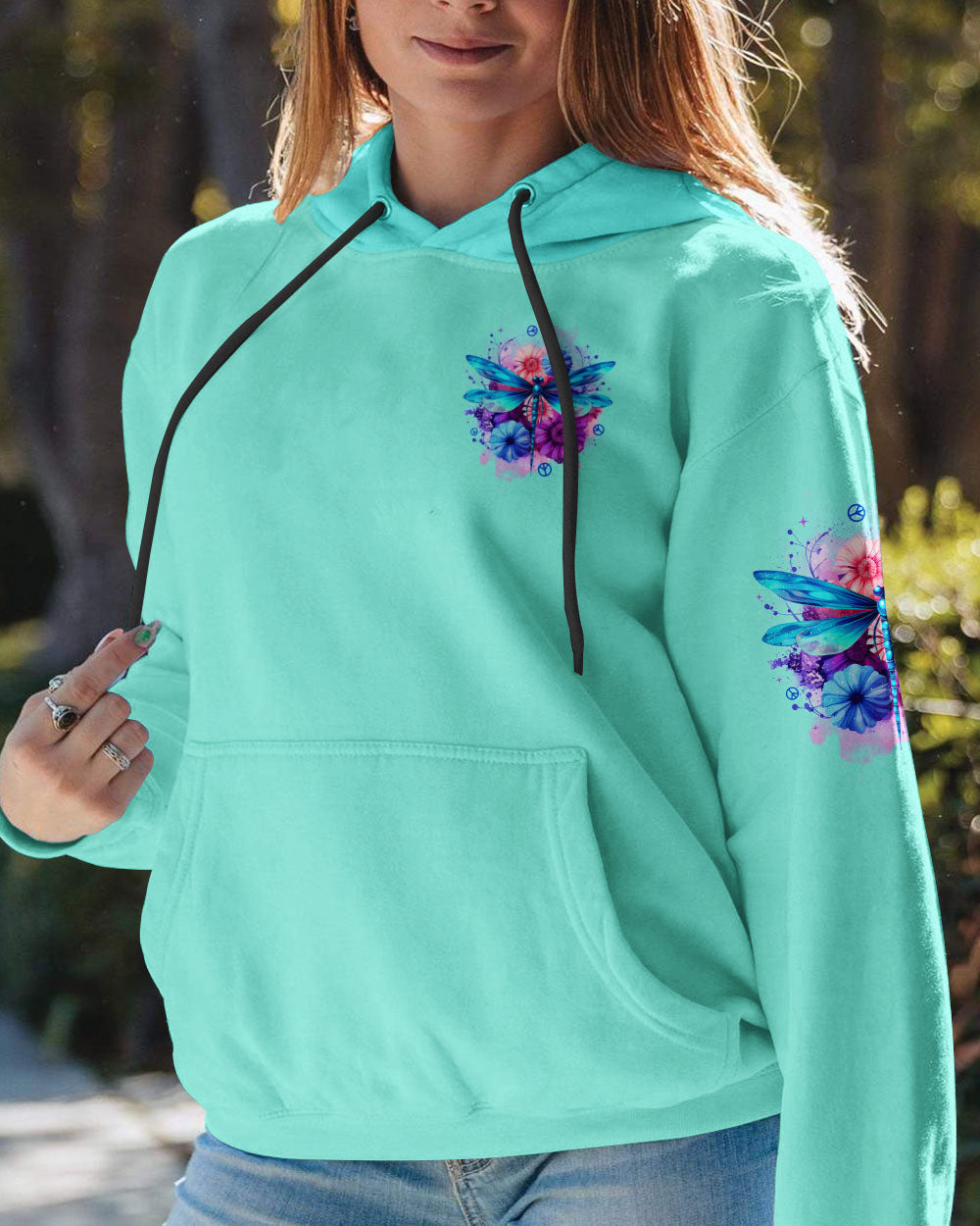 JUST BREATHE DRAGONFLY ALL OVER PRINT - TYTD1206252