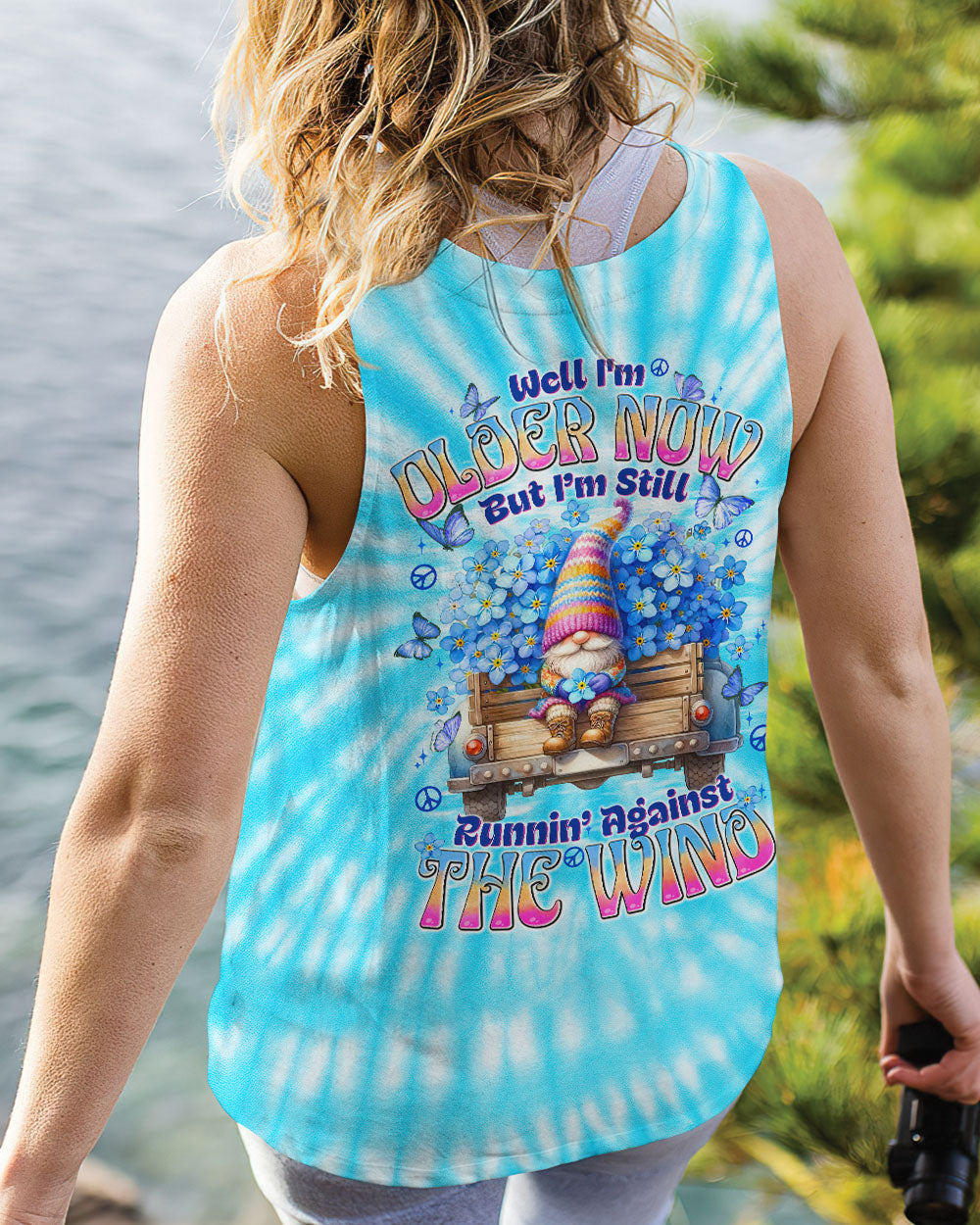 RUNNING AGAISNT THE WIND TIE DYE ALL OVER PRINT - TYTD1208251