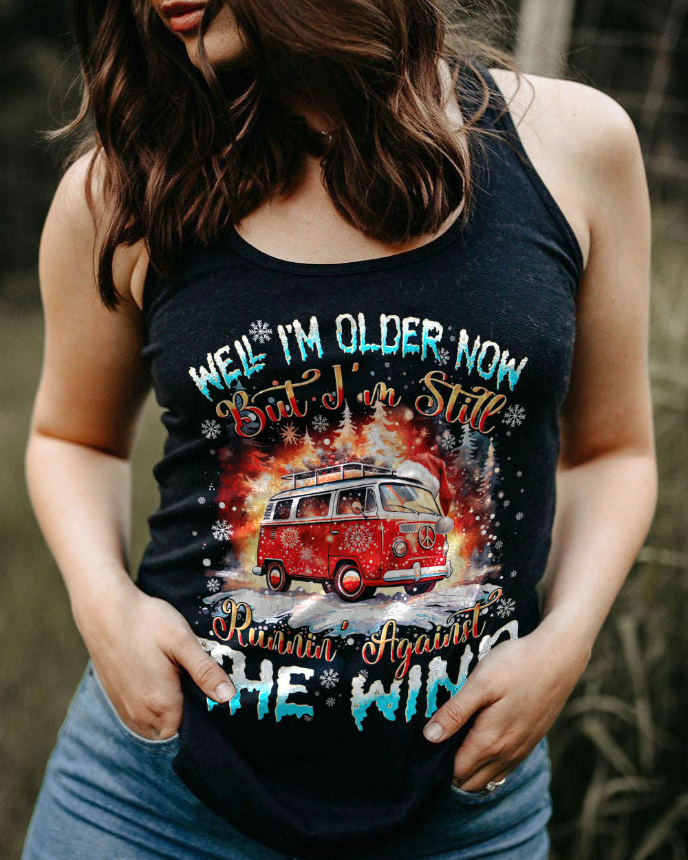 RUNNING AGAINST THE WIND CHRISTMAS ALL OVER PRINT - TYTD1209231