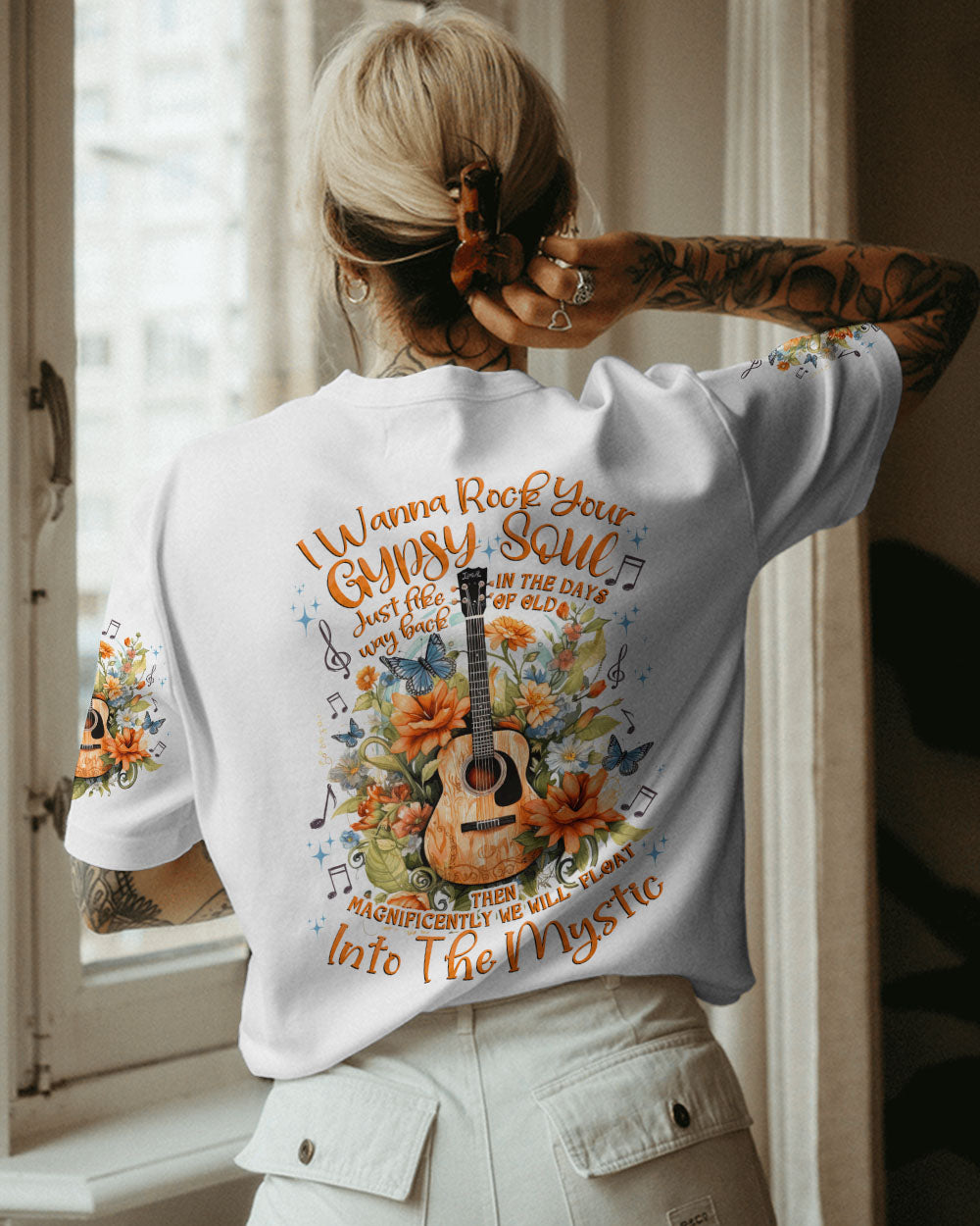 ROCK YOUR GYPSY SOUL GUITAR ALL OVER PRINT - TYTD1209232