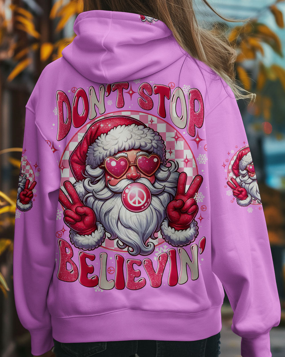 DON'T STOP BELIEVING CHRISTMAS ALL OVER PRINT - TYTD1211241