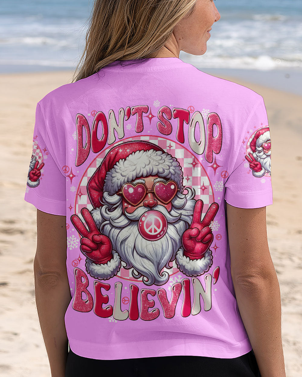 DON'T STOP BELIEVING CHRISTMAS ALL OVER PRINT - TYTD1211241