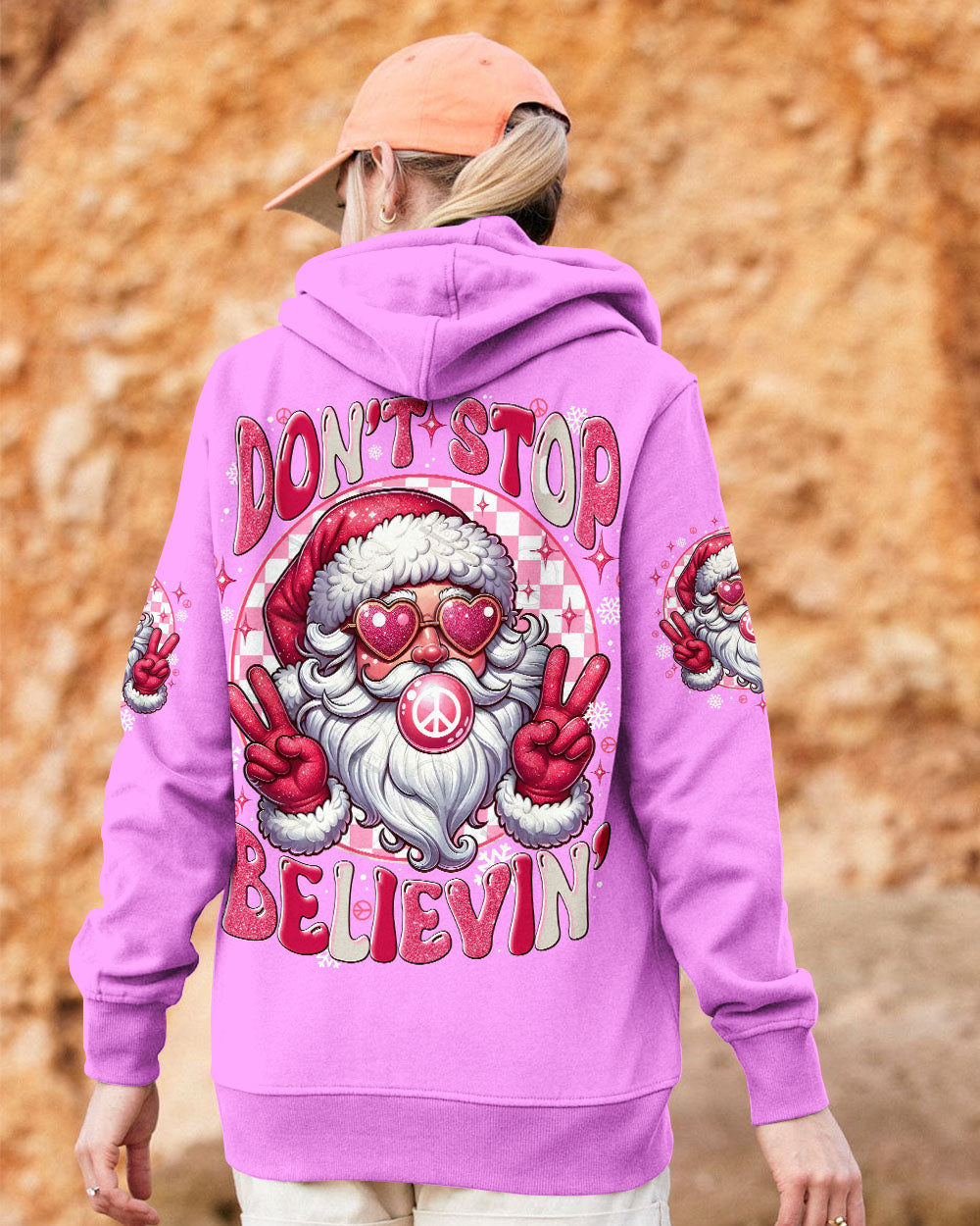 DON'T STOP BELIEVING CHRISTMAS ALL OVER PRINT - TYTD1211241