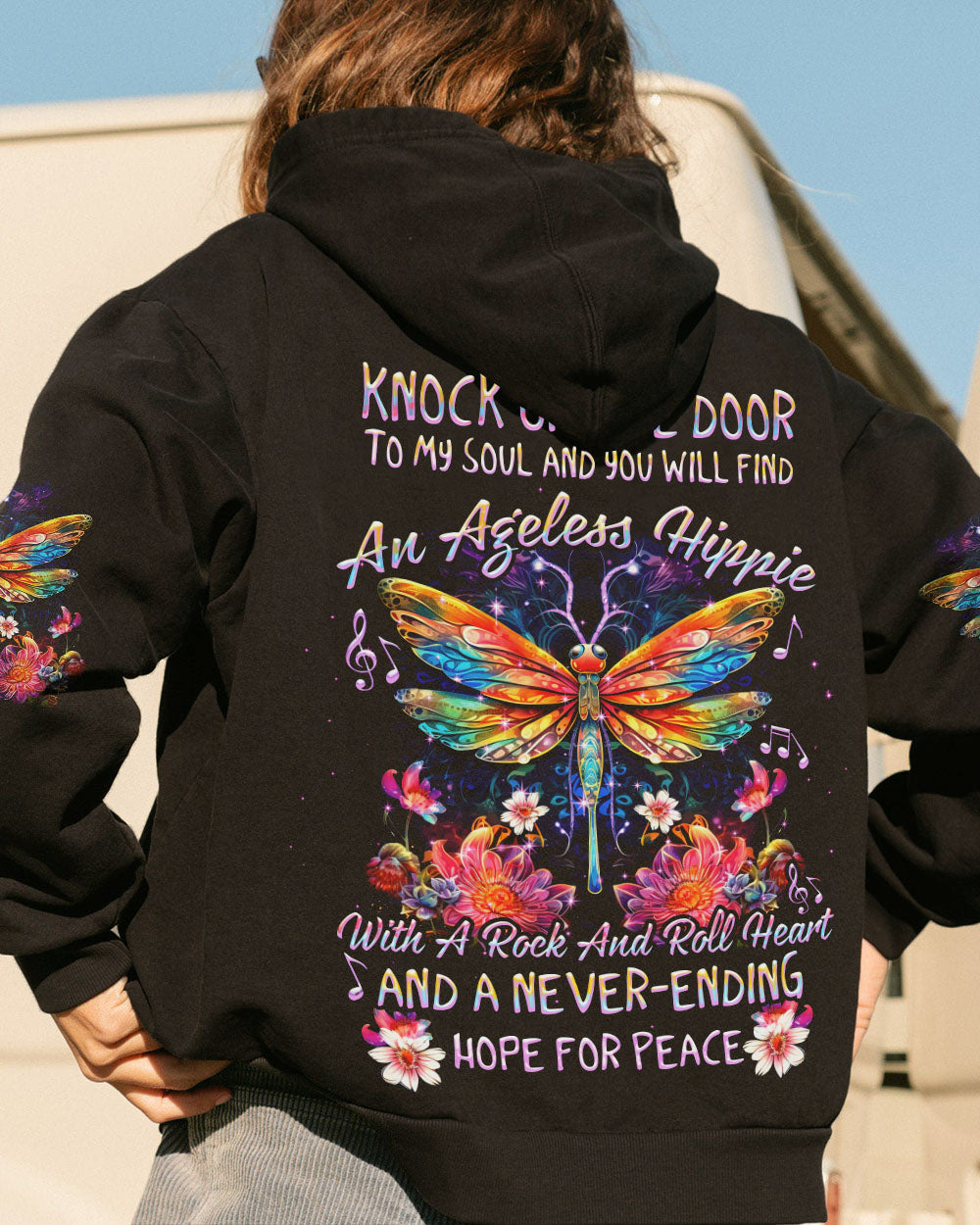 KNOCK ON THE DOOR TO MY SOUL DRAGONFLY ALL OVER PRINT - TYTD1306231