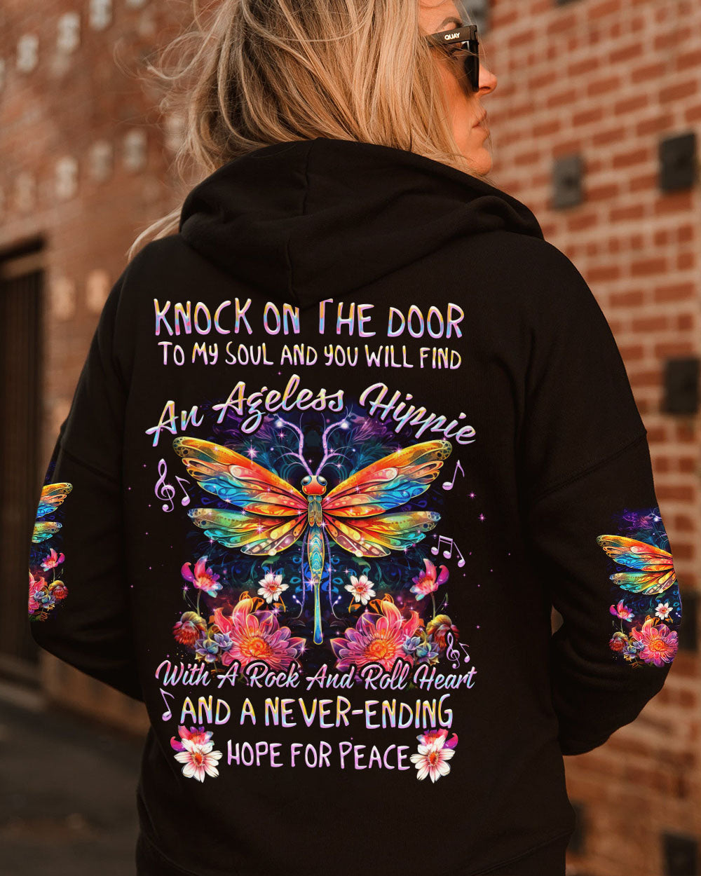 KNOCK ON THE DOOR TO MY SOUL DRAGONFLY ALL OVER PRINT - TYTD1306231