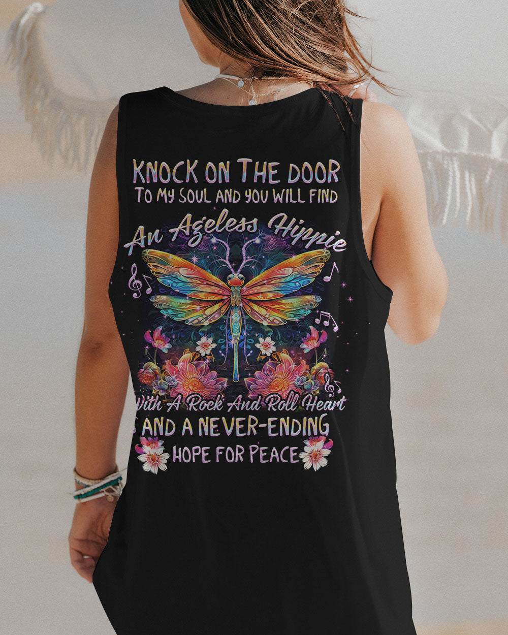 KNOCK ON THE DOOR TO MY SOUL DRAGONFLY ALL OVER PRINT - TYTD1306231