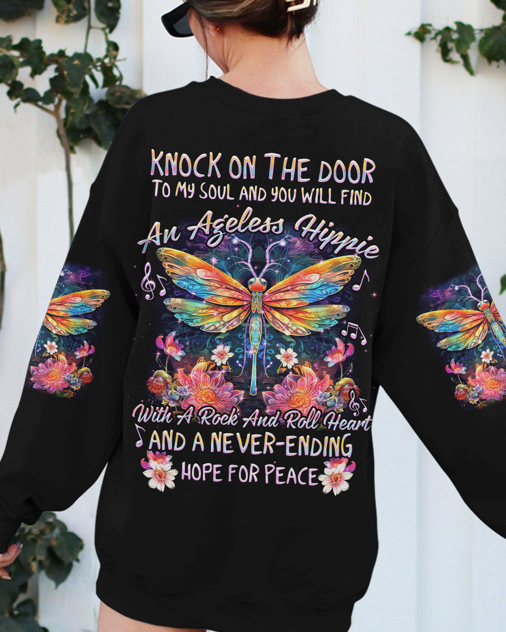 KNOCK ON THE DOOR TO MY SOUL DRAGONFLY ALL OVER PRINT - TYTD1306231