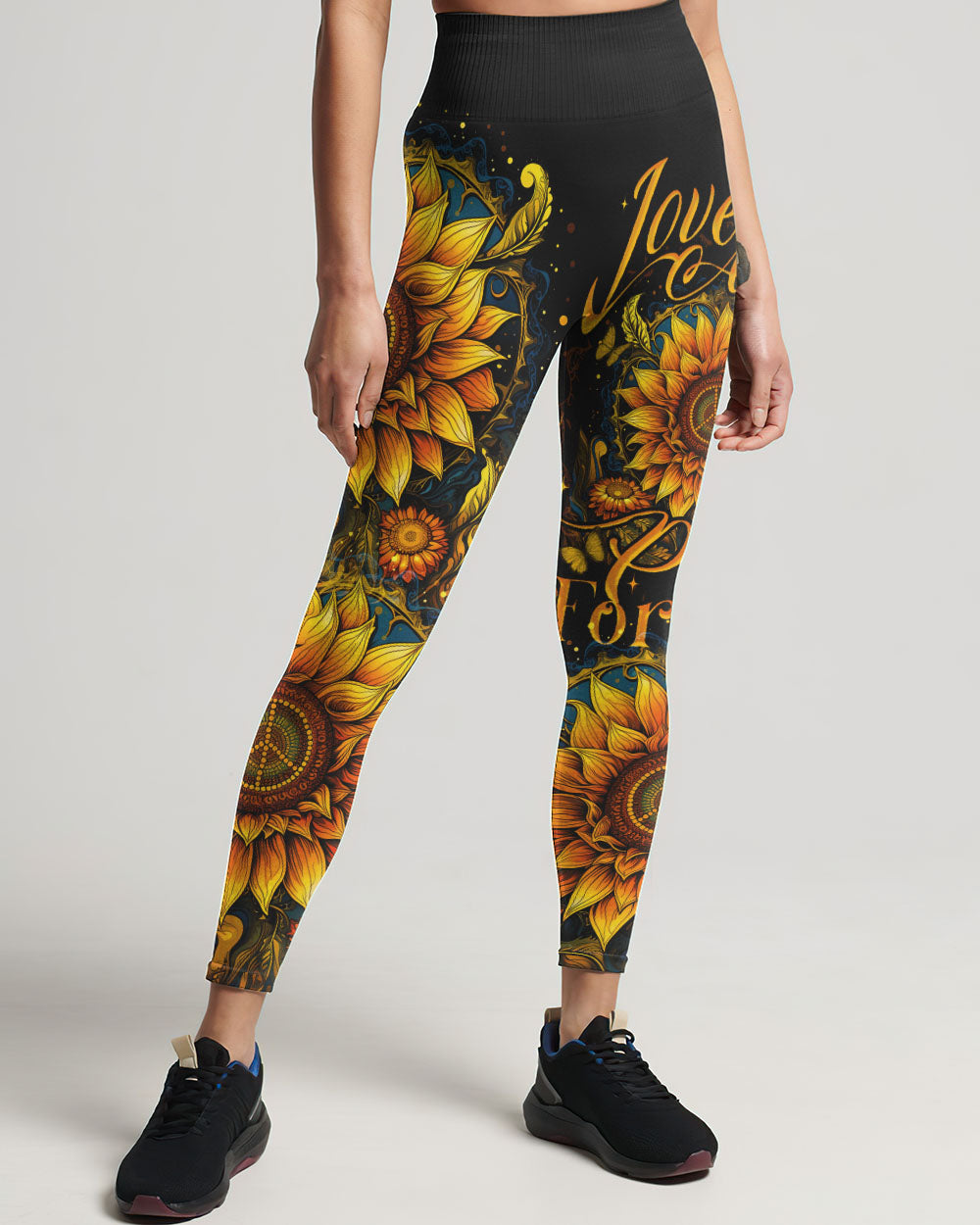 PEACE FOREVER SUNFLOWER ALL OVER PRINT - TYTD1307232