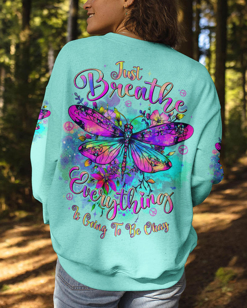 JUST BREATHE DRAGONLY ALL OVER PRINT - TYTD1309242