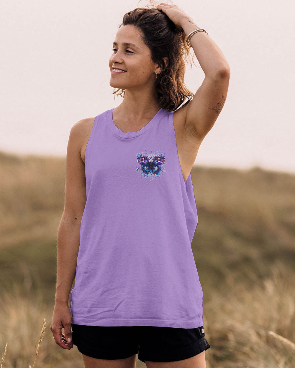 RUNNING AGAINST THE WIND BUTTERFLY ALL OVER PRINT - TYTD1309243