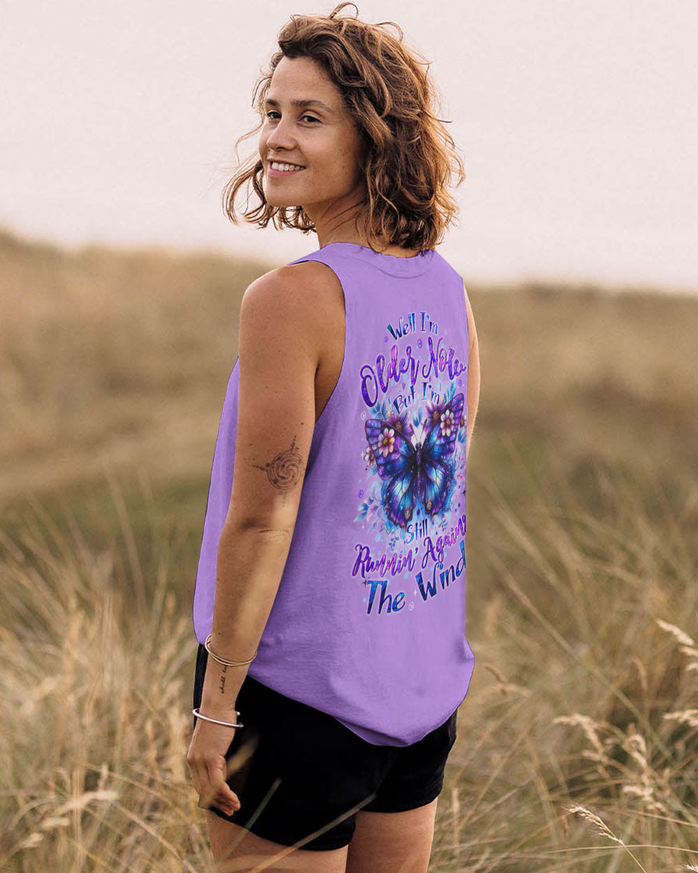 RUNNING AGAINST THE WIND BUTTERFLY ALL OVER PRINT - TYTD1309243