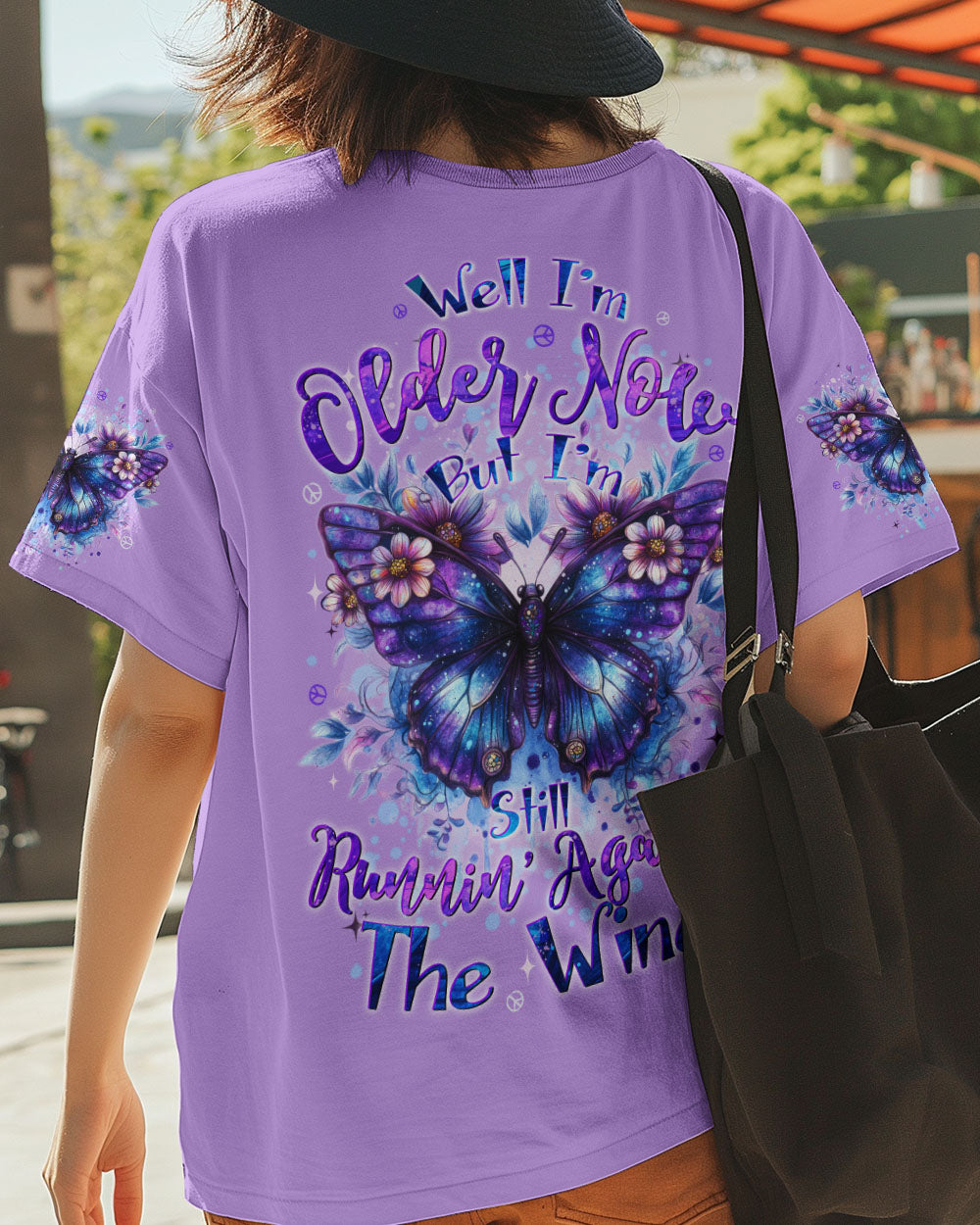 RUNNING AGAINST THE WIND BUTTERFLY ALL OVER PRINT - TYTD1309243