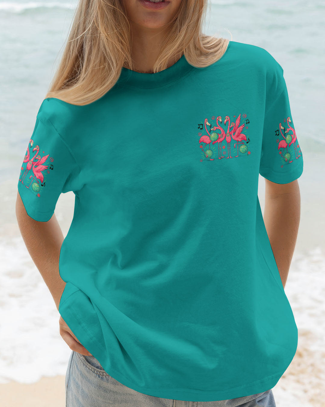 PERKS OF BEING MY FRIEND FLAMINGO ALL OVER PRINT - TYTD1404252