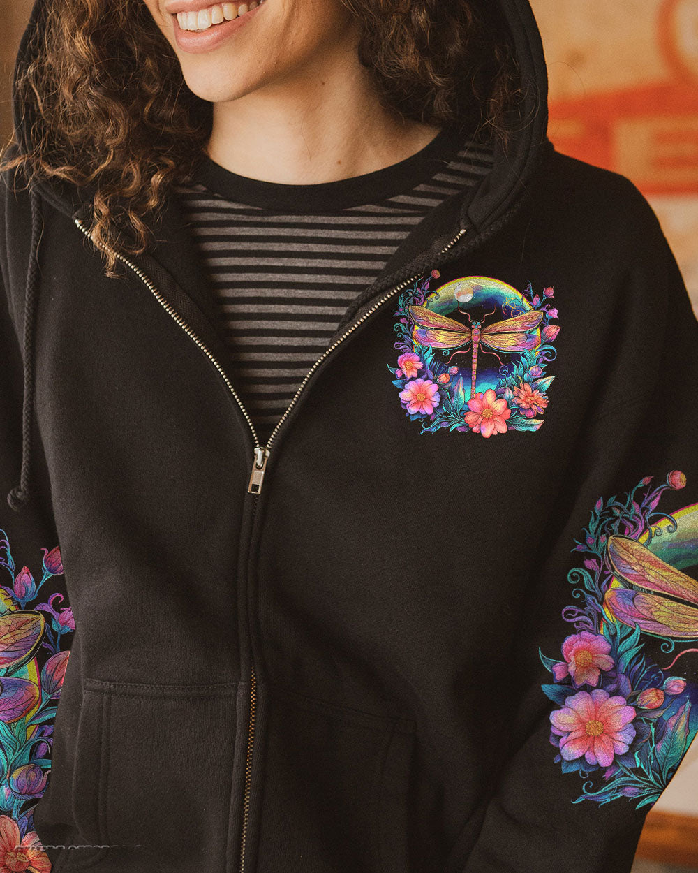 JUST BELIEVE DRAGONFLY ALL OVER PRINT - TYTD1406233
