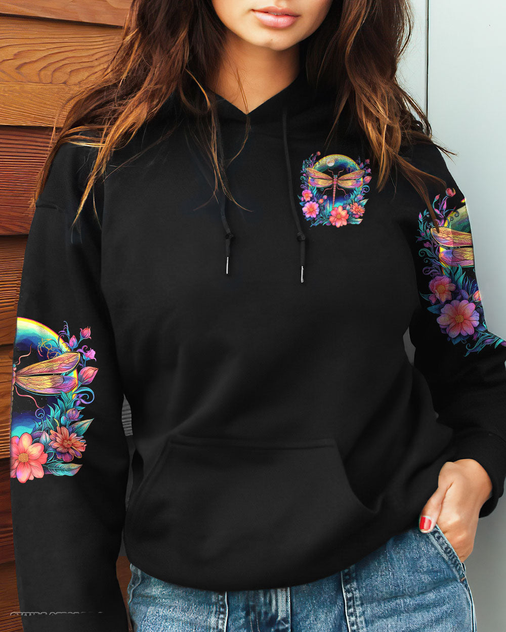 JUST BELIEVE DRAGONFLY ALL OVER PRINT - TYTD1406233