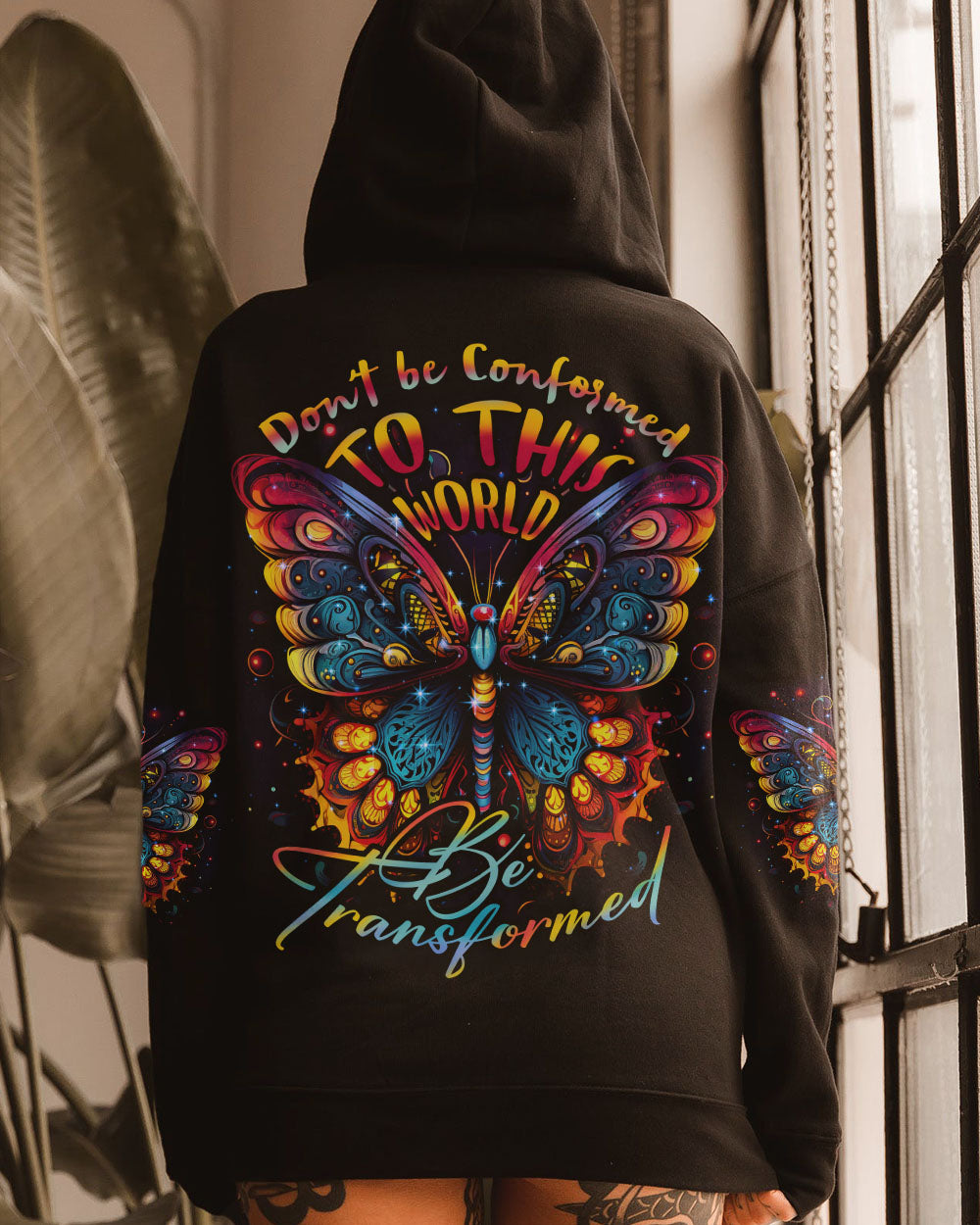 DON'T BE CONFORMED TO THIS WORLD ALL OVER PRINT - TYTD1407233