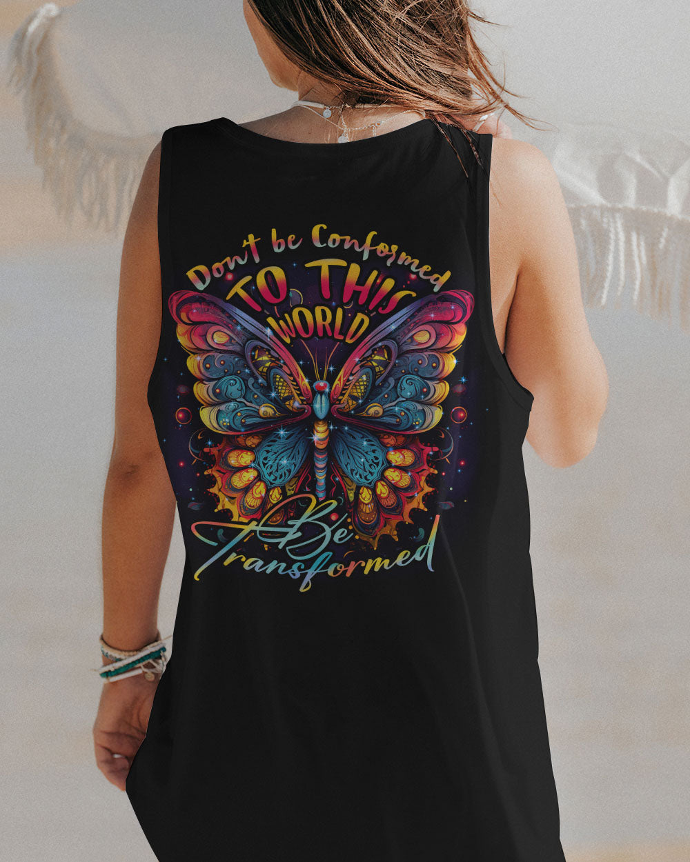 DON'T BE CONFORMED TO THIS WORLD ALL OVER PRINT - TYTD1407233