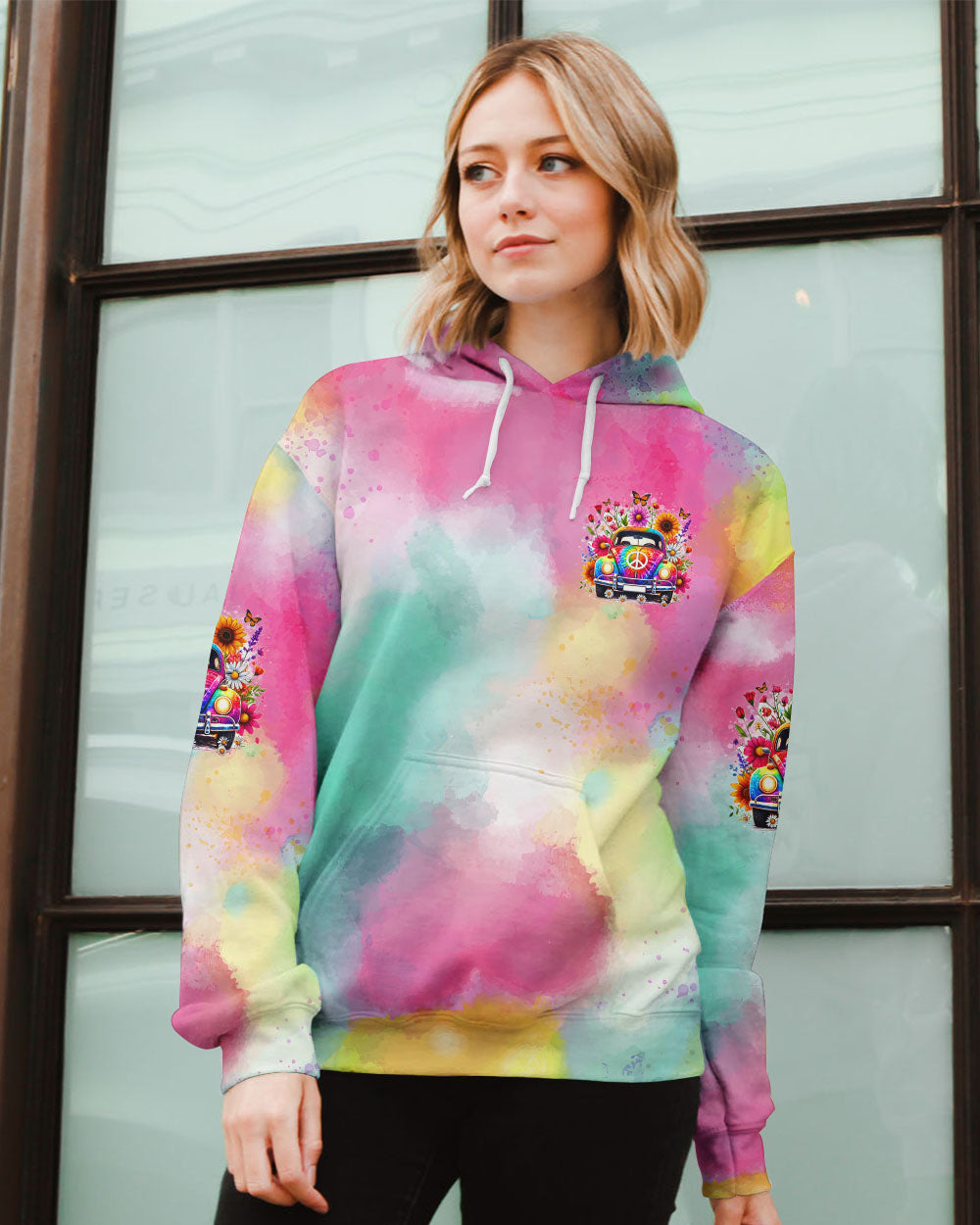 RUNNING AGAINST THE WIND TIE DYE ALL OVER PRINT - TYTD1408243