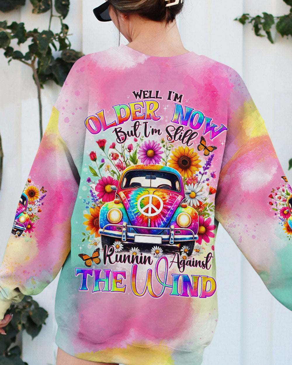 RUNNING AGAINST THE WIND TIE DYE ALL OVER PRINT - TYTD1408243