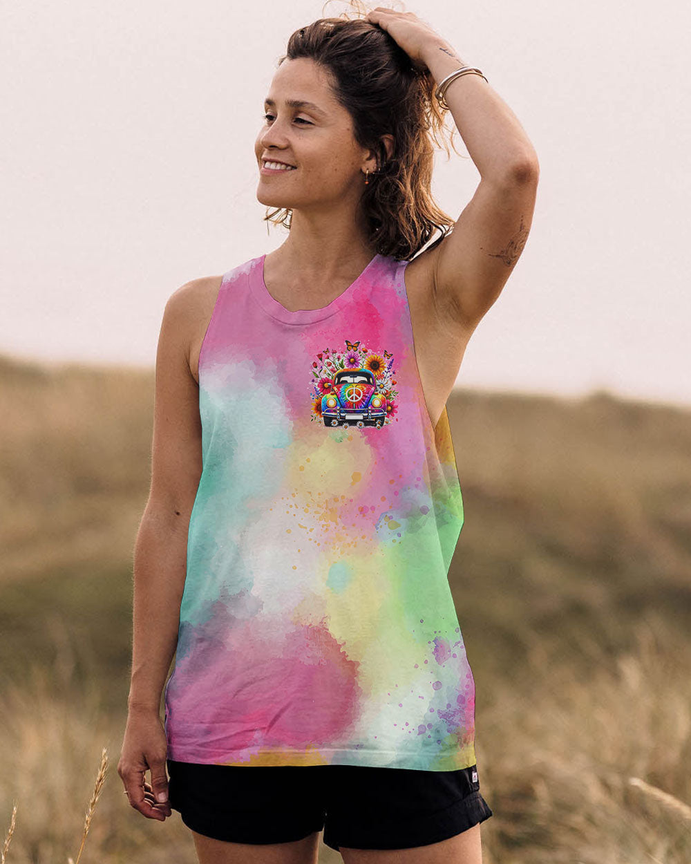 RUNNING AGAINST THE WIND TIE DYE ALL OVER PRINT - TYTD1408243