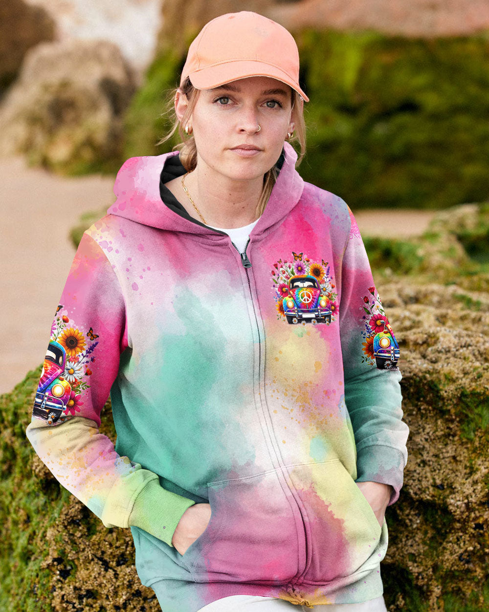 RUNNING AGAINST THE WIND TIE DYE ALL OVER PRINT - TYTD1408243