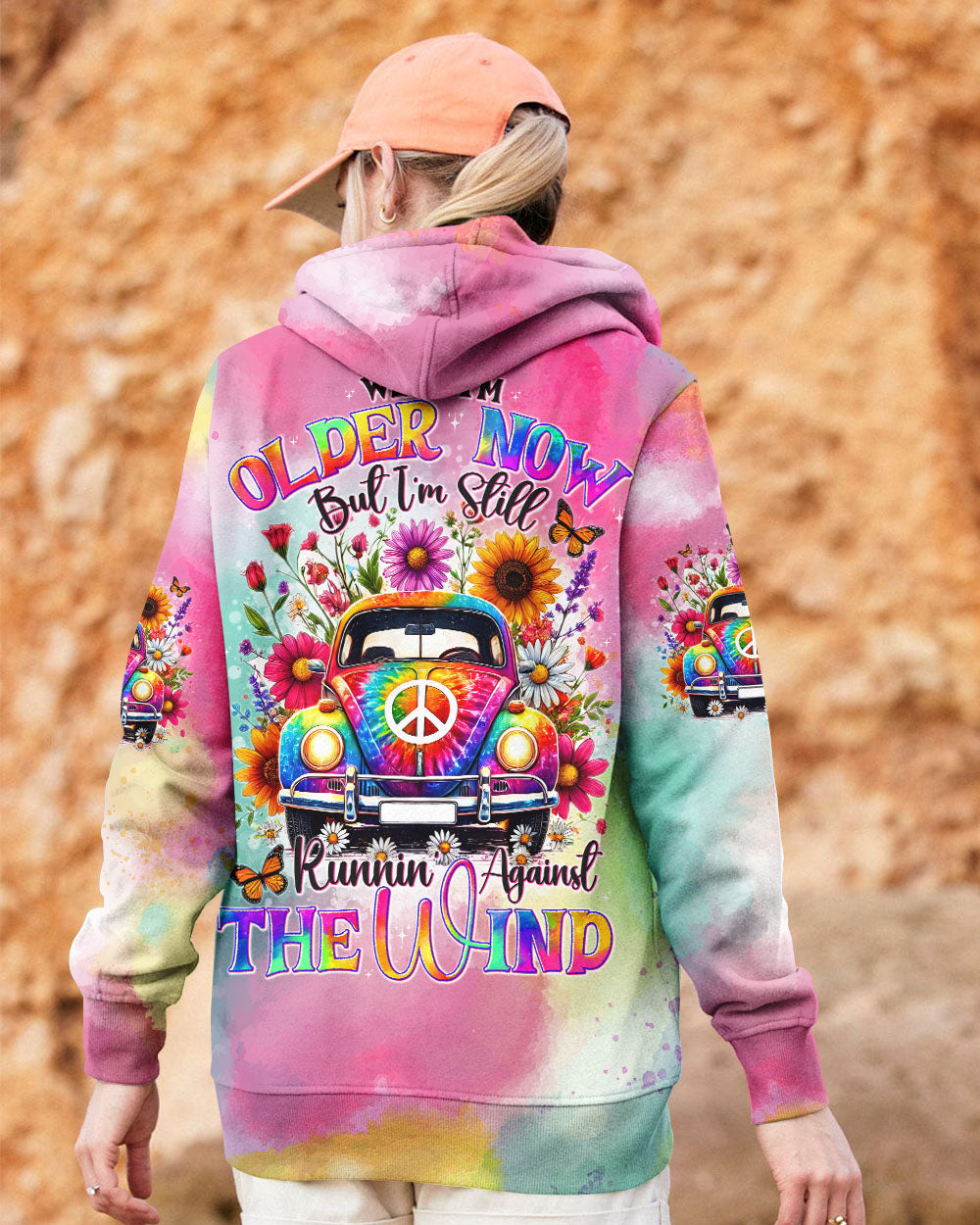 RUNNING AGAINST THE WIND TIE DYE ALL OVER PRINT - TYTD1408243