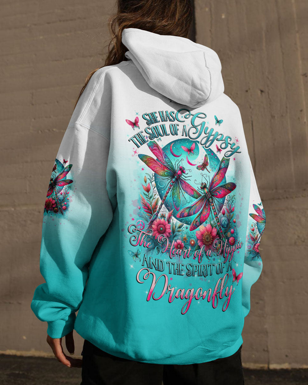 SPIRIT OF A DRAGONFLY ALL OVER PRINT - TYTD1412232