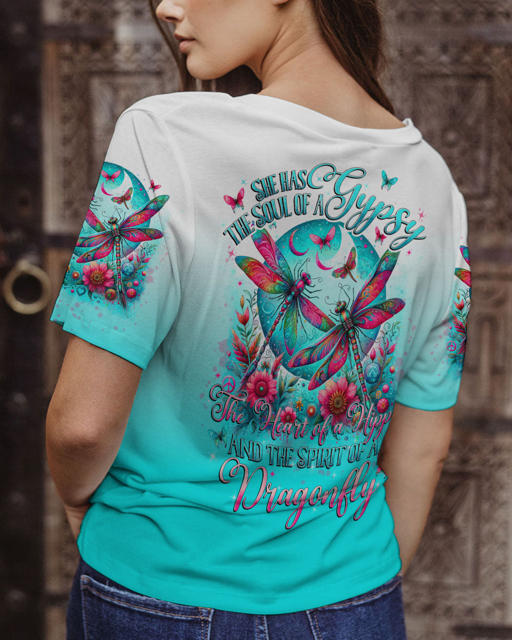SPIRIT OF A DRAGONFLY ALL OVER PRINT - TYTD1412232