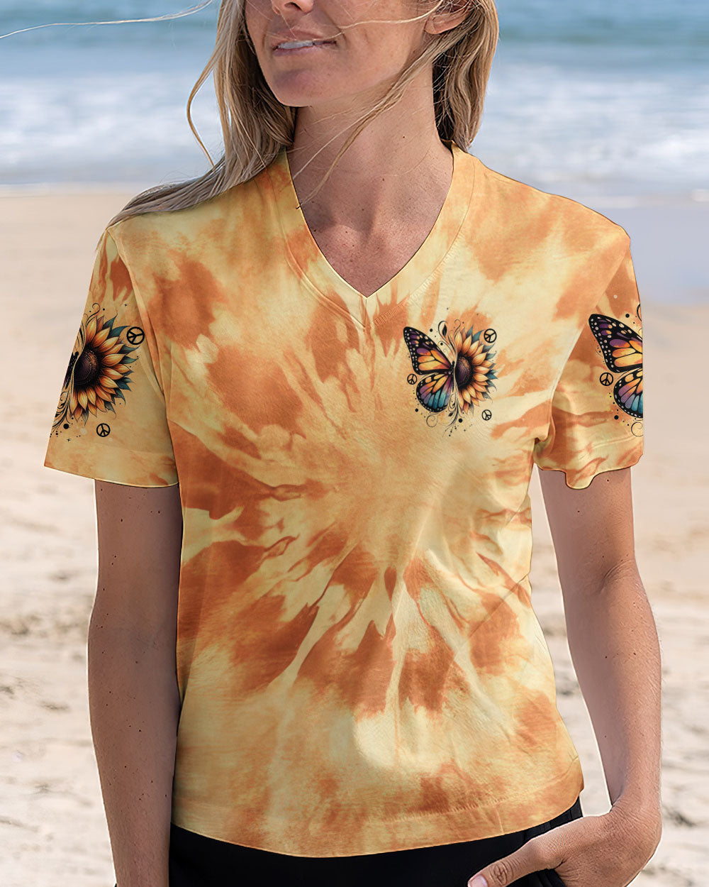 WHISPER WORDS OF WISDOM LET IT BE TIE DYE ALL OVER PRINT - TYTD1501252