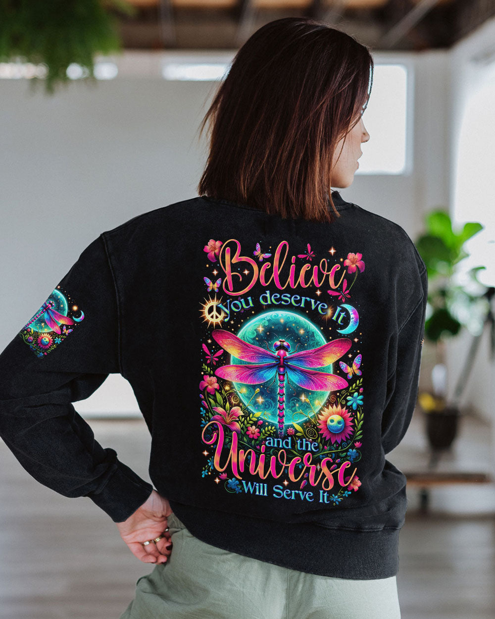 BELIEVE YOU DESERVE ALL OVER PRINT - TYTD1505241