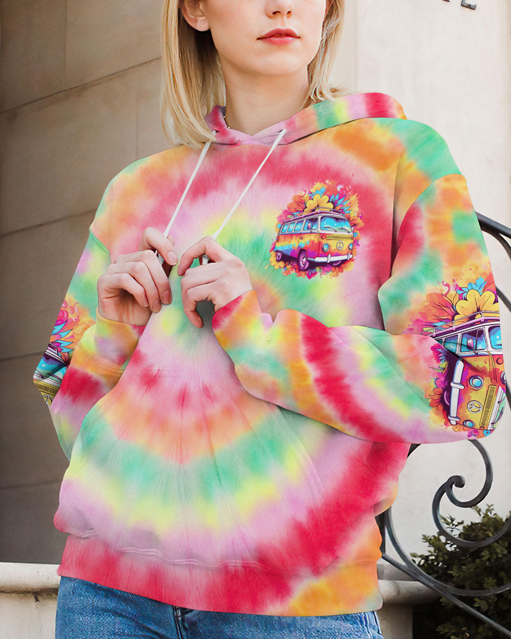 RUNNING AGAINST THE WIND TIE DYE ALL OVER PRINT - TYTD1506233