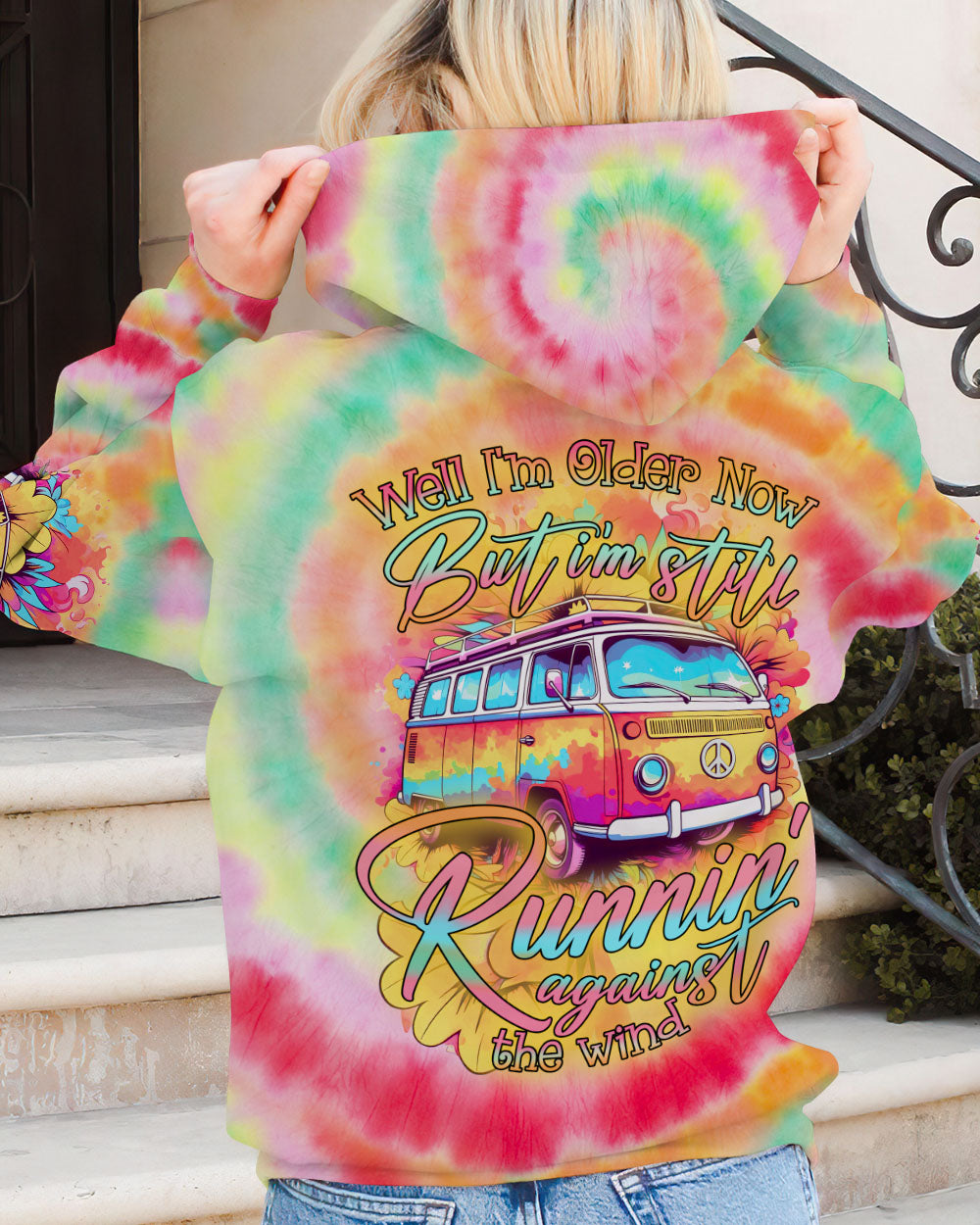 RUNNING AGAINST THE WIND TIE DYE ALL OVER PRINT - TYTD1506233