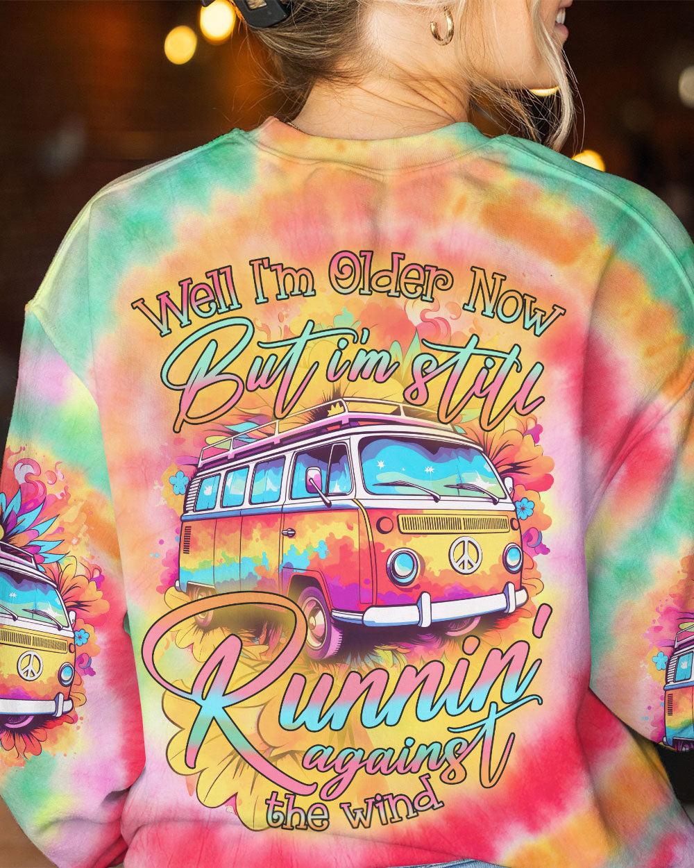 RUNNING AGAINST THE WIND TIE DYE ALL OVER PRINT - TYTD1506233