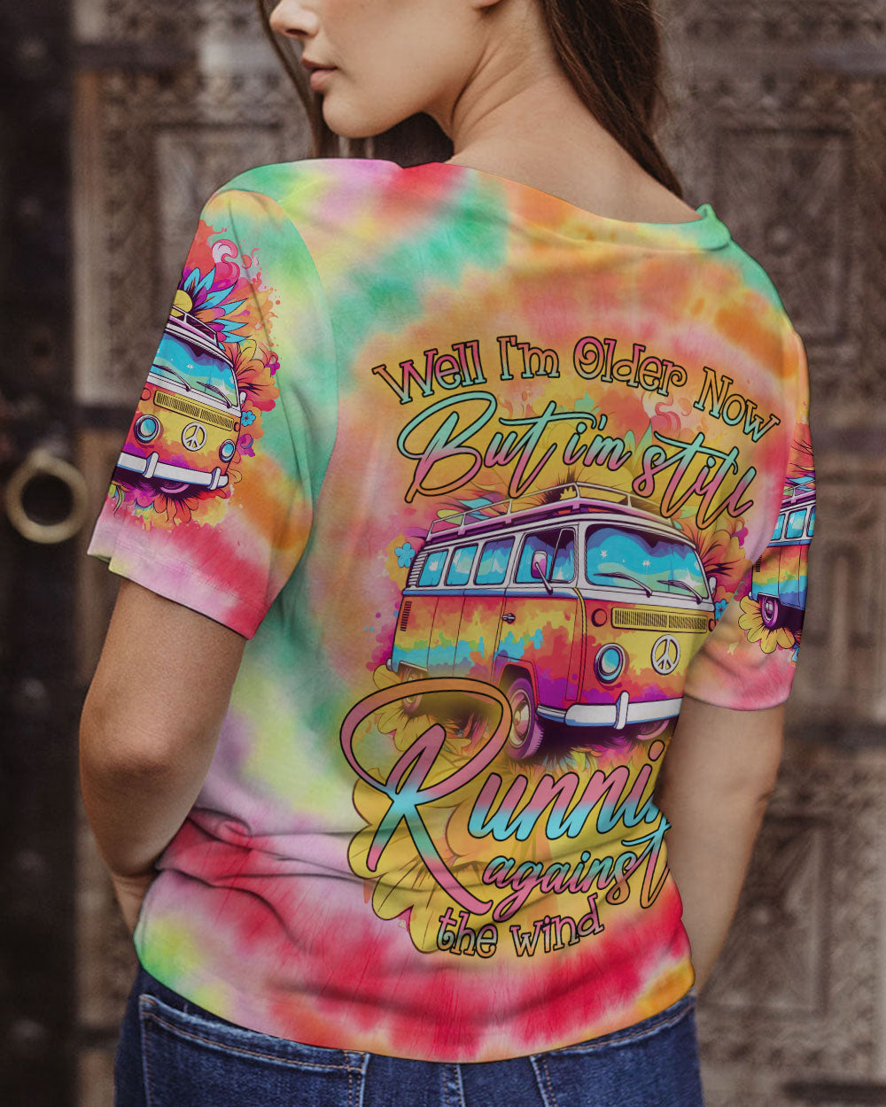 RUNNING AGAINST THE WIND TIE DYE ALL OVER PRINT - TYTD1506233
