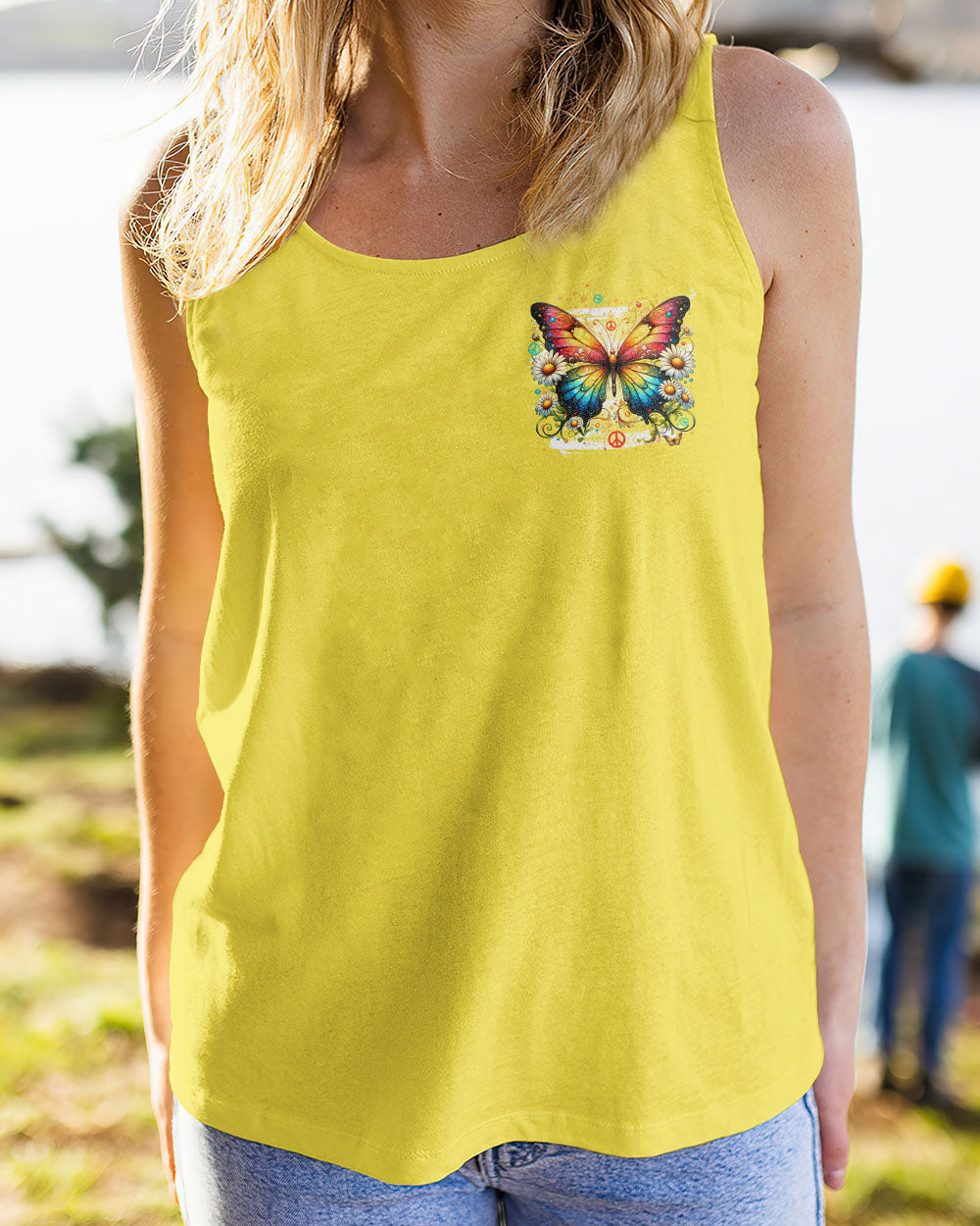 WHISPER WORDS OF WISDOM LET IT BE BUTTERFLY ALL OVER PRINT - TYTD1509252