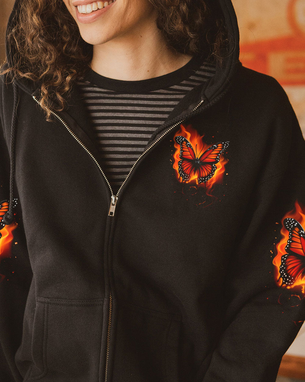 WHISPER WORDS OF WISDOM LET IT BE BUTTERFLY ALL OVER PRINT - TYTD1510244
