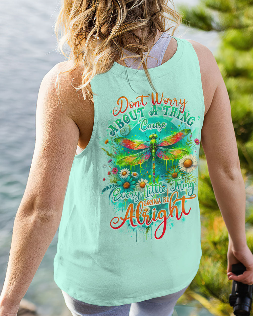 LITTLE THING GONNA BE ALRIGHT DRAGONFLY ALL OVER PRINT - TYTD1512234