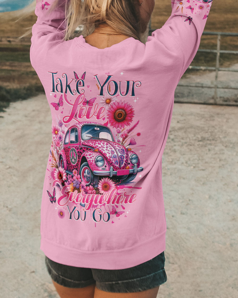 TAKE YOUR LOVE EVERYWHERE YOU GO ALL OVER PRINT - TYTD1601241