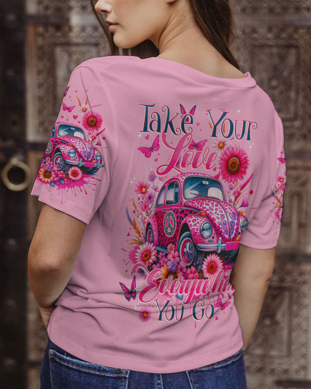 TAKE YOUR LOVE EVERYWHERE YOU GO ALL OVER PRINT - TYTD1601241