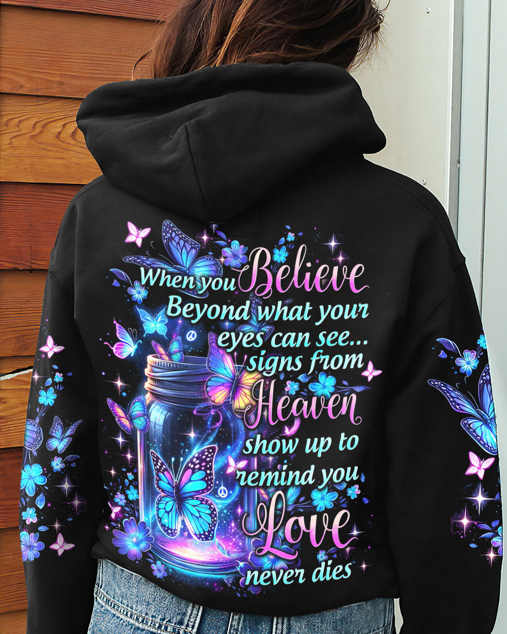 WHEN YOU BELIEVE BUTTERFLY ALL OVER PRINT - TYTD1602242