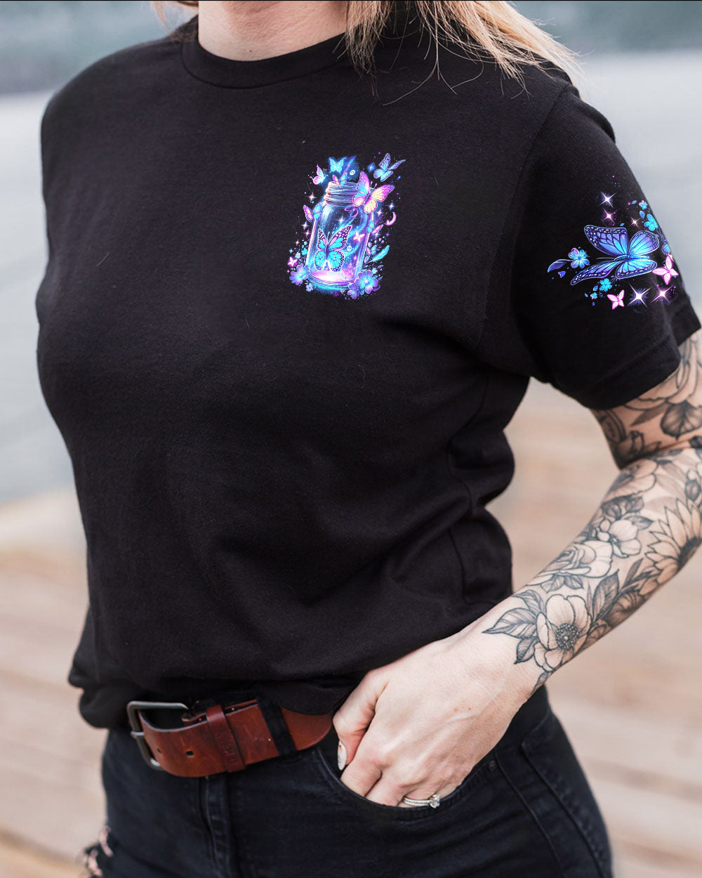 WHEN YOU BELIEVE BUTTERFLY ALL OVER PRINT - TYTD1602242