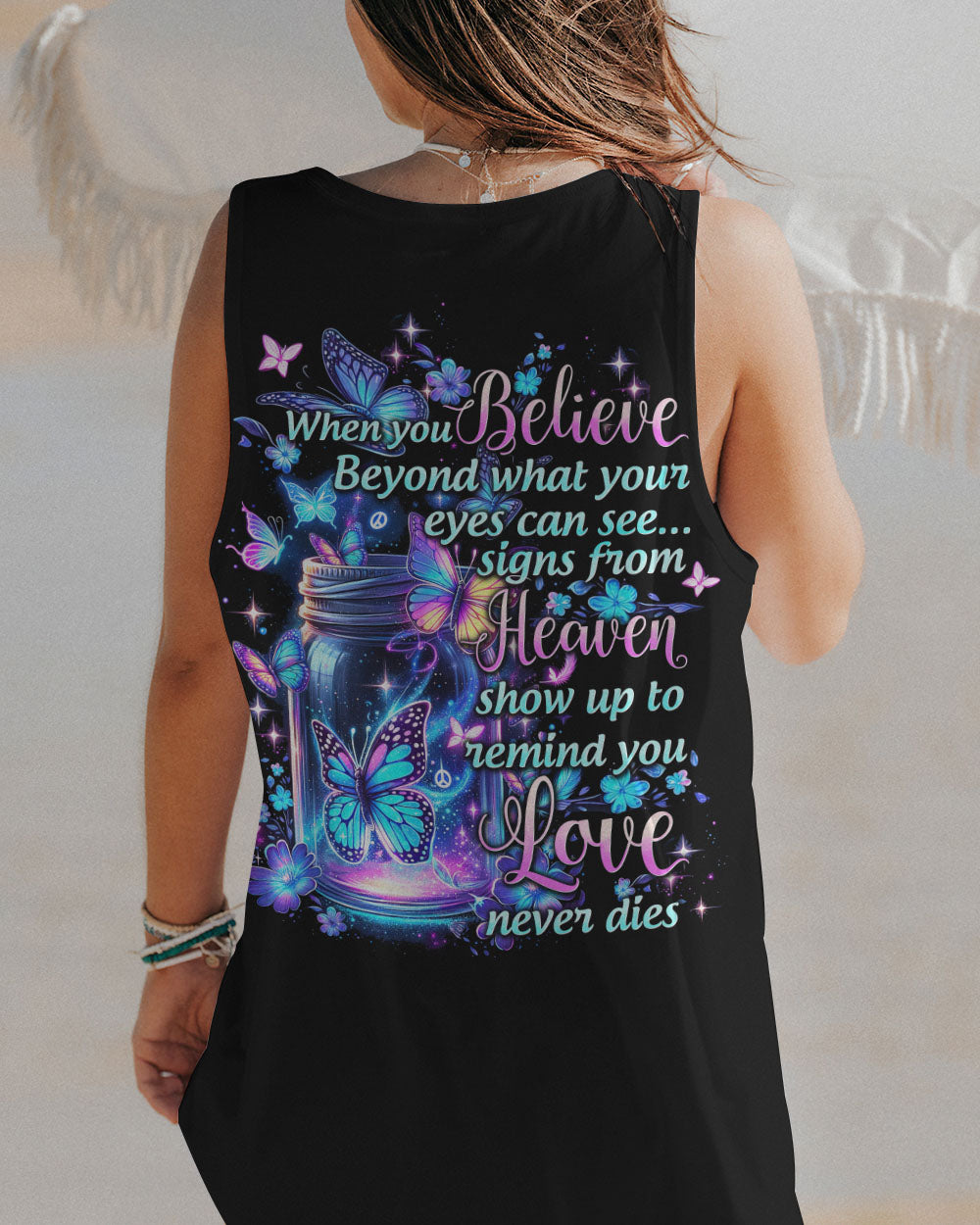 WHEN YOU BELIEVE BUTTERFLY ALL OVER PRINT - TYTD1602242